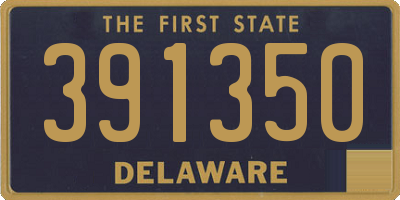 DE license plate 391350