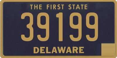 DE license plate 39199