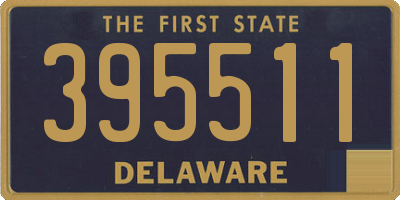 DE license plate 395511