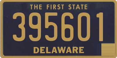 DE license plate 395601
