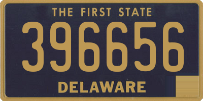 DE license plate 396656