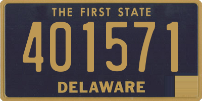 DE license plate 401571