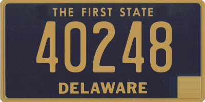 DE license plate 40248