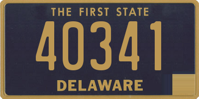 DE license plate 40341