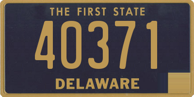 DE license plate 40371