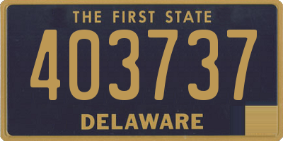 DE license plate 403737
