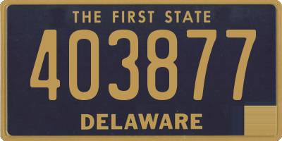 DE license plate 403877