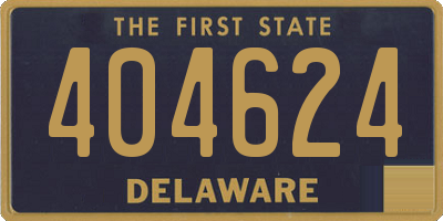 DE license plate 404624