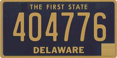 DE license plate 404776