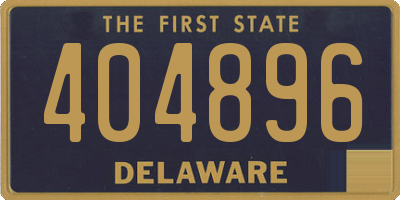 DE license plate 404896