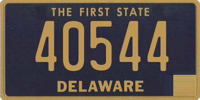 DE license plate 40544