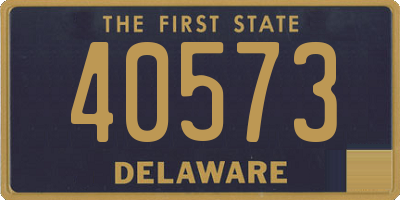 DE license plate 40573