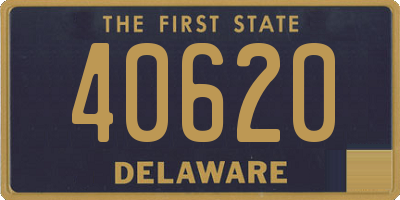 DE license plate 40620