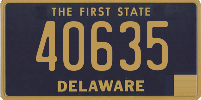 DE license plate 40635