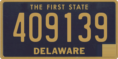 DE license plate 409139