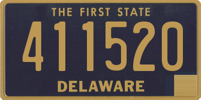 DE license plate 411520