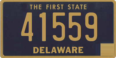 DE license plate 41559