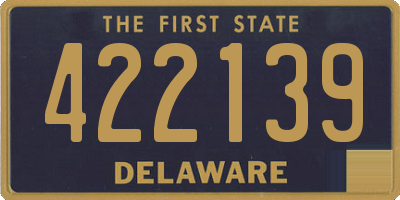 DE license plate 422139