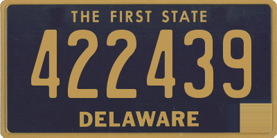 DE license plate 422439