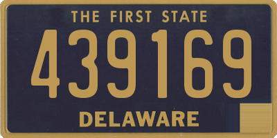 DE license plate 439169
