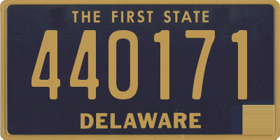 DE license plate 440171