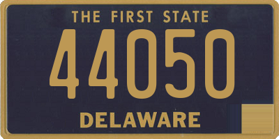 DE license plate 44050