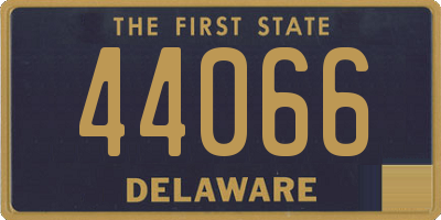 DE license plate 44066