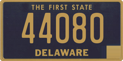 DE license plate 44080