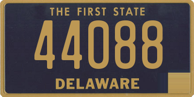 DE license plate 44088