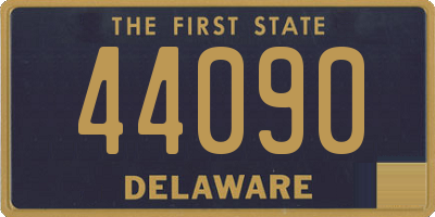 DE license plate 44090