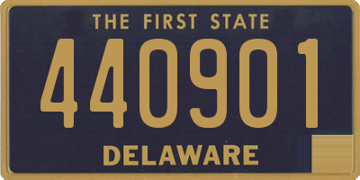 DE license plate 440901