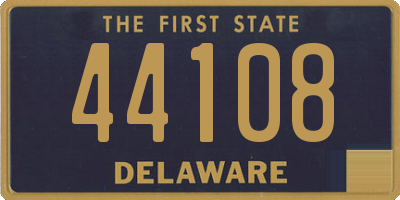 DE license plate 44108