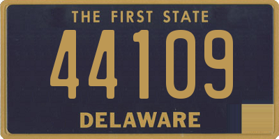 DE license plate 44109