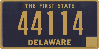 DE license plate 44114