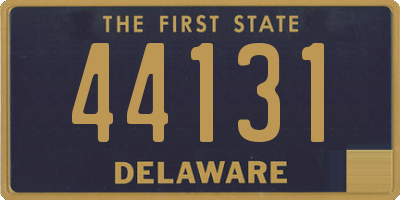 DE license plate 44131