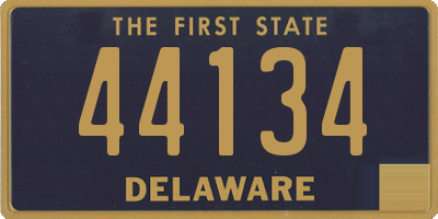 DE license plate 44134