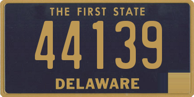 DE license plate 44139