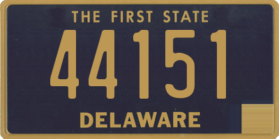 DE license plate 44151