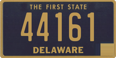 DE license plate 44161