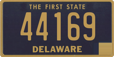 DE license plate 44169