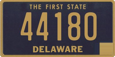 DE license plate 44180