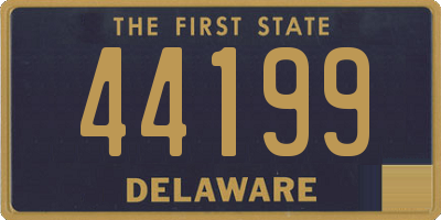 DE license plate 44199