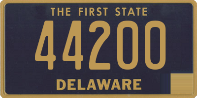 DE license plate 44200