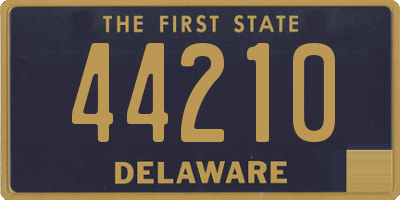 DE license plate 44210