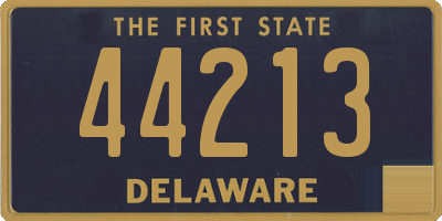 DE license plate 44213