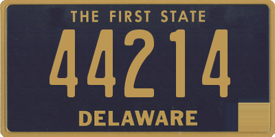 DE license plate 44214