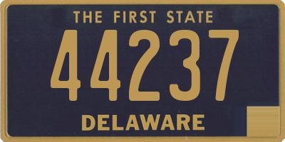 DE license plate 44237