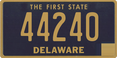 DE license plate 44240