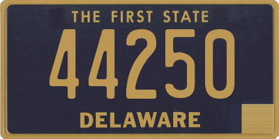 DE license plate 44250