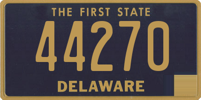 DE license plate 44270